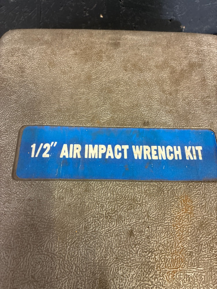 Air Impact Wrench Kit tryknøgle